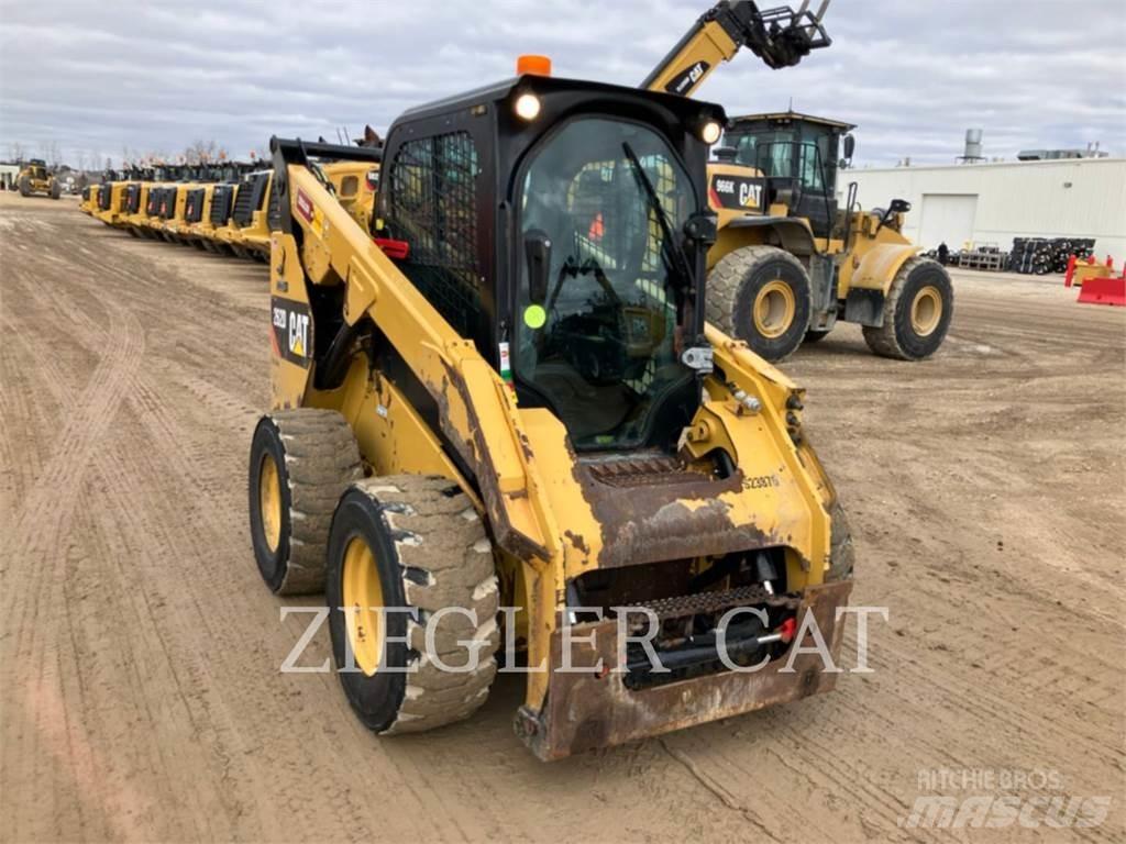 CAT 262D Minilæsser - skridstyret