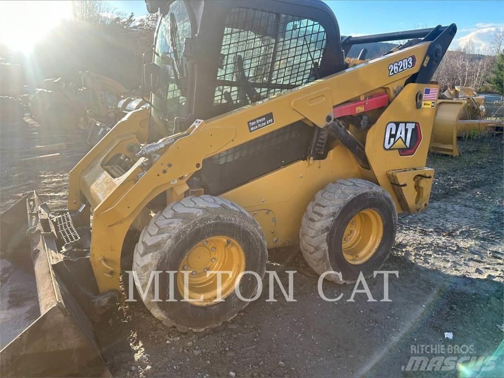 CAT 262D 3 Minilæsser - skridstyret
