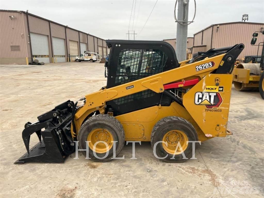 CAT 262D CAB Læssemaskiner på hjul