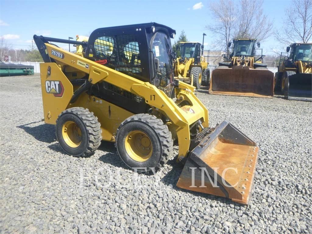 CAT 262D3 Minilæsser - skridstyret