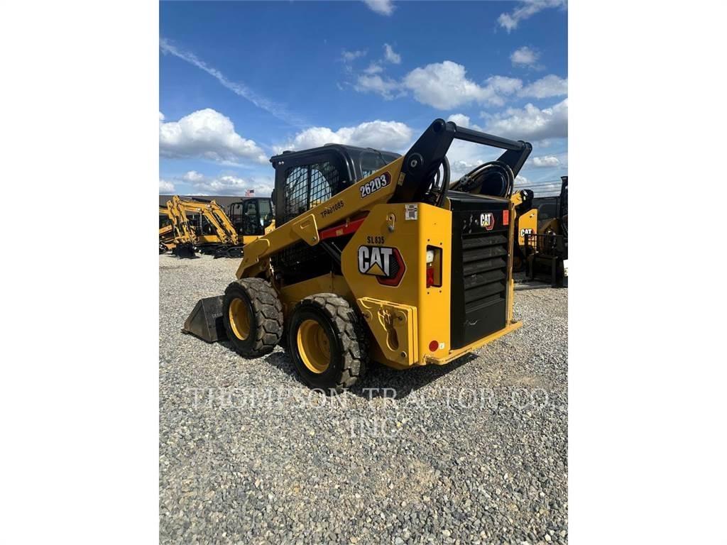 CAT 262D3 Minilæsser - skridstyret