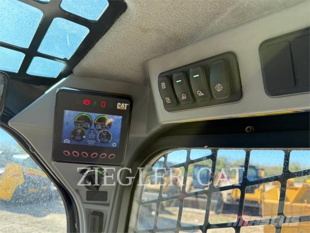 CAT 262D3 Minilæsser - skridstyret