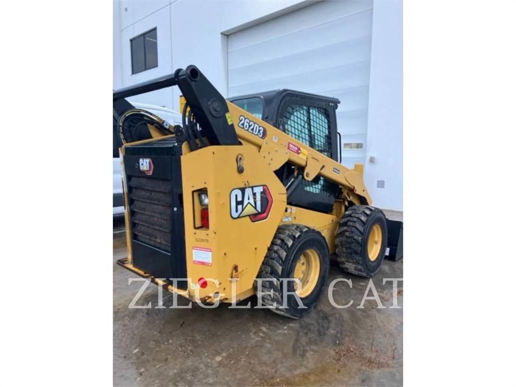 CAT 262D3 Minilæsser - skridstyret