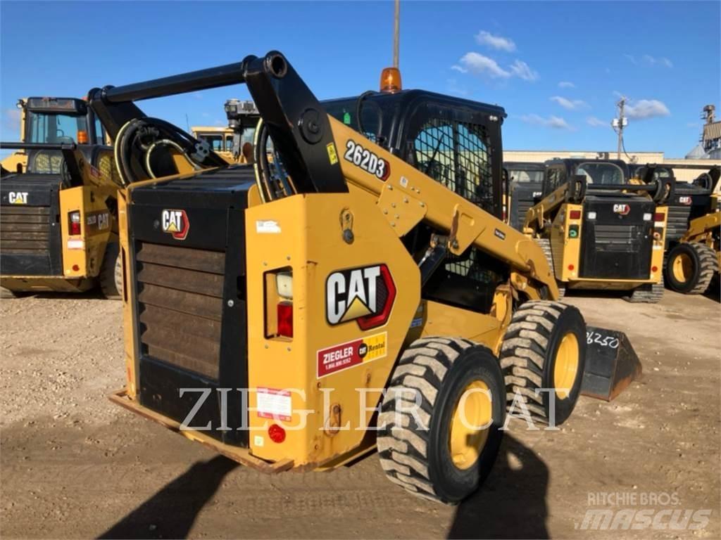 CAT 262D3 Minilæsser - skridstyret