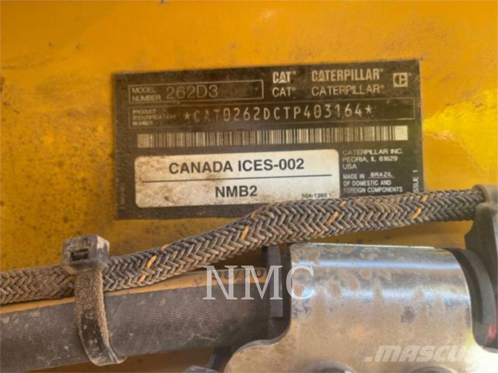 CAT 262D3 Minilæsser - skridstyret