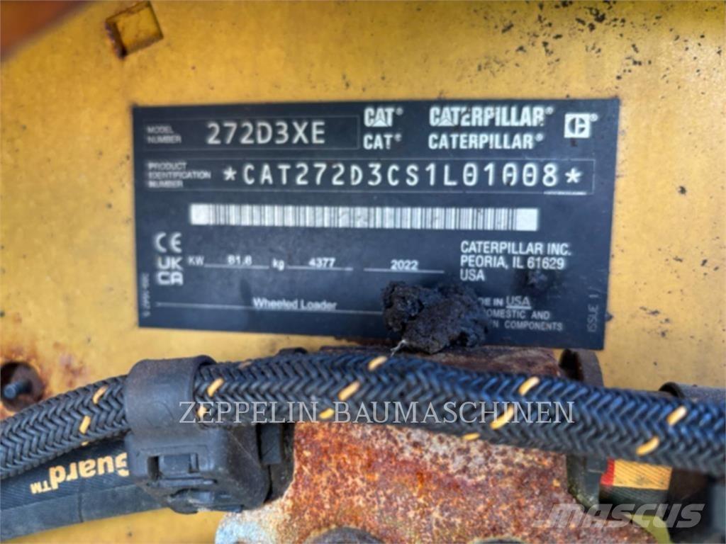 CAT 272D2 Minilæsser - skridstyret