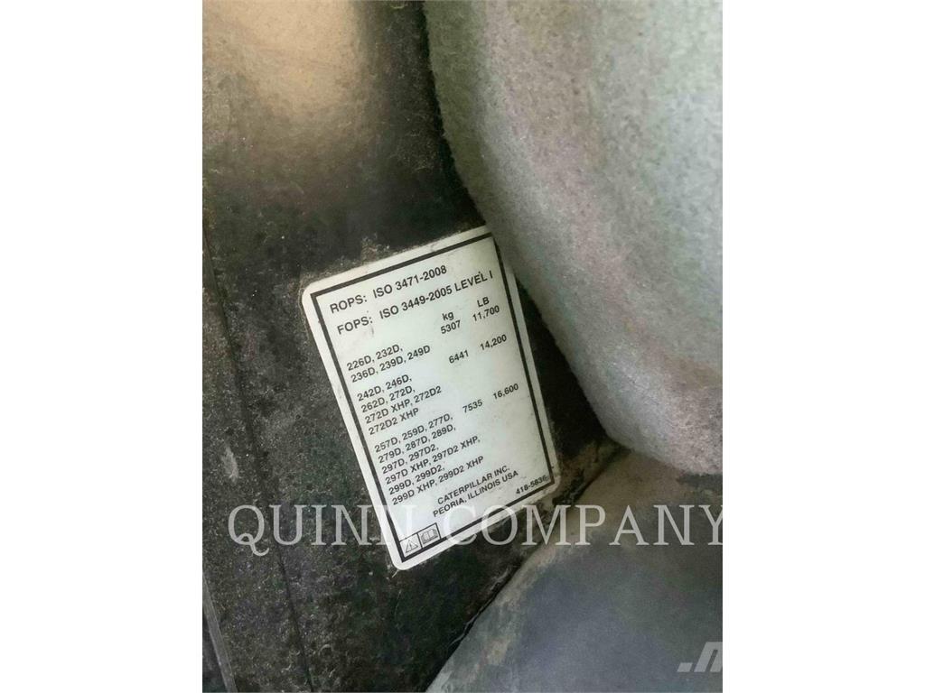 CAT 272D2XHP Minilæsser - skridstyret