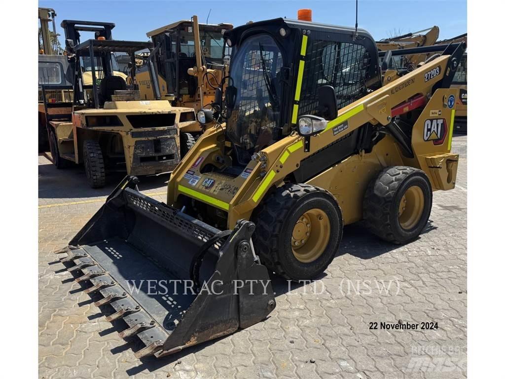 CAT 272D3 Minilæsser - skridstyret