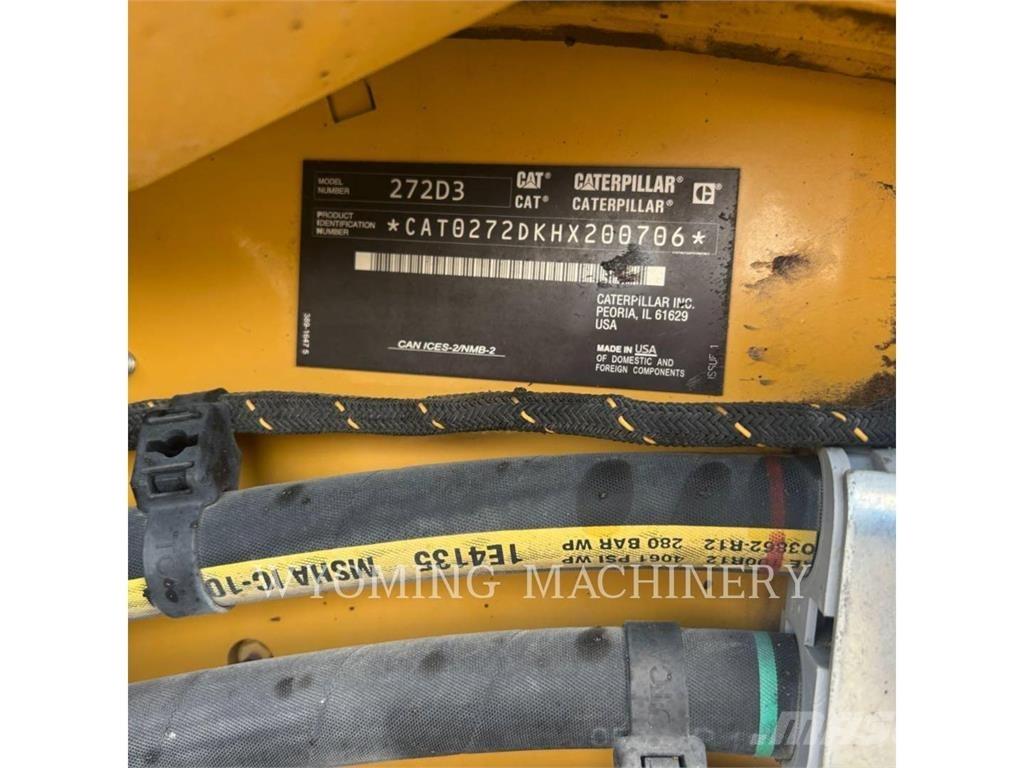 CAT 272D3 Minilæsser - skridstyret