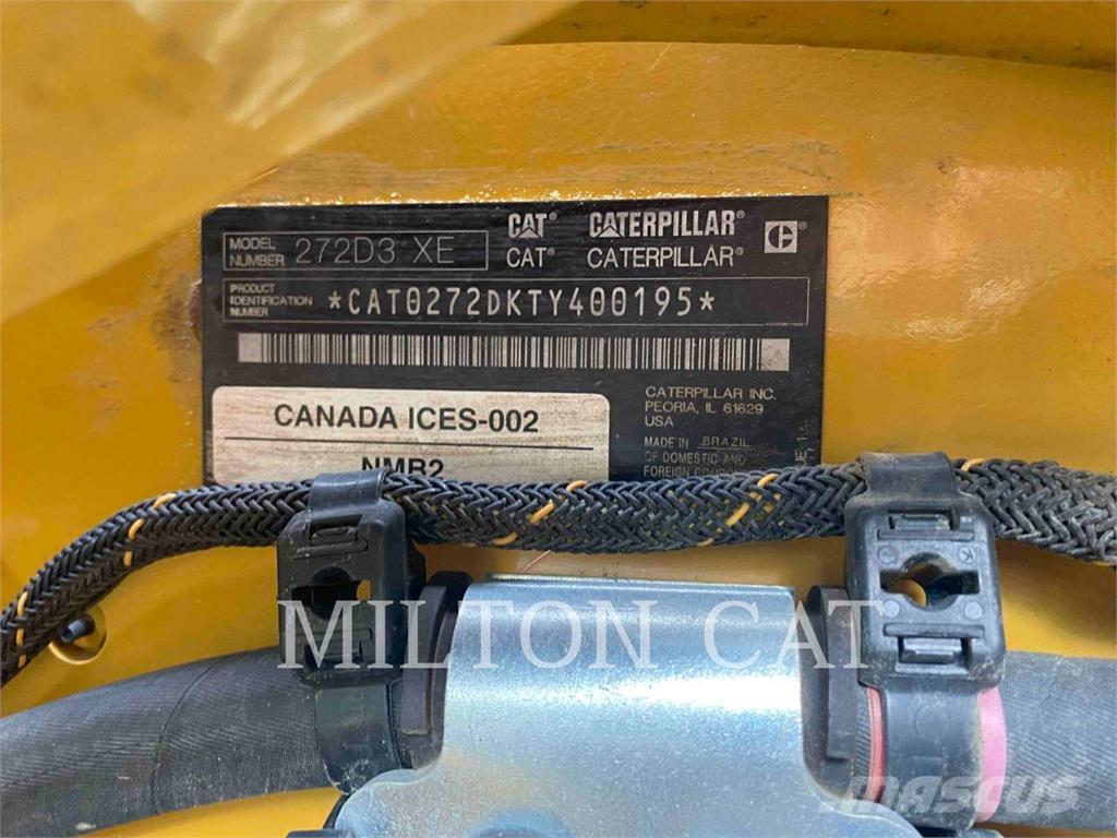 CAT 272D3XE Minilæsser - skridstyret