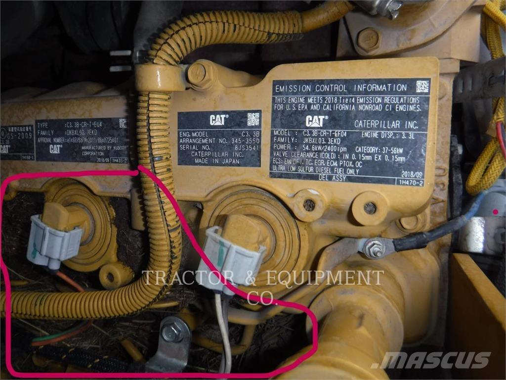 CAT 279D H2CB Minilæsser - skridstyret