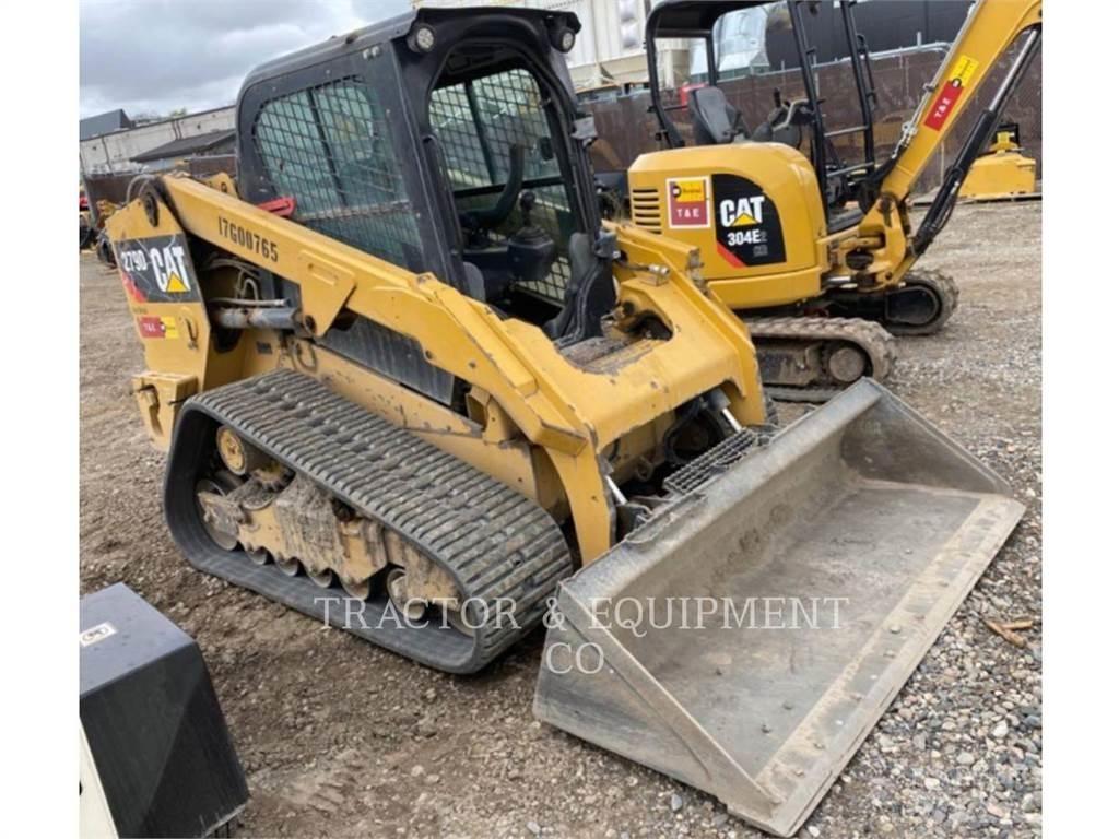CAT 279D H2CB Minilæsser - skridstyret