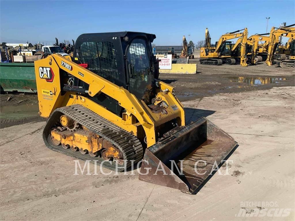 CAT 279D3 AQB Minilæsser - skridstyret