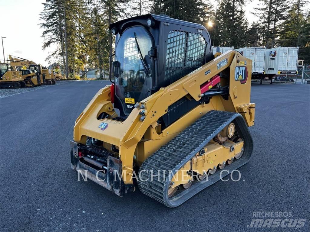 CAT 279D3 H2CB Minilæsser - skridstyret
