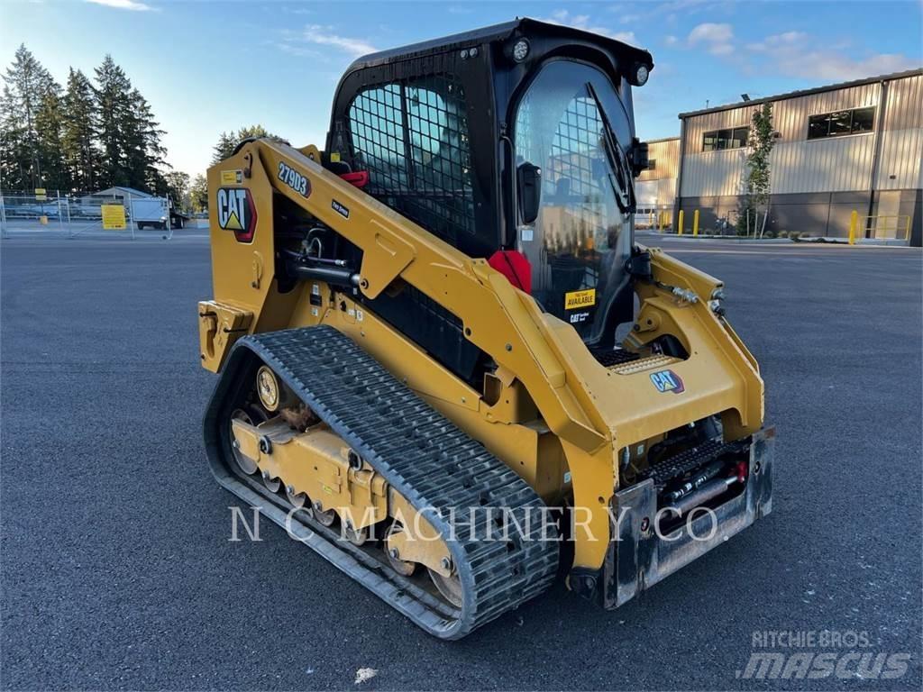 CAT 279D3 H2CB Minilæsser - skridstyret
