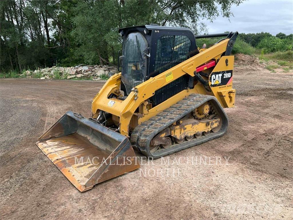 CAT 289D A2HQ Minilæsser - skridstyret