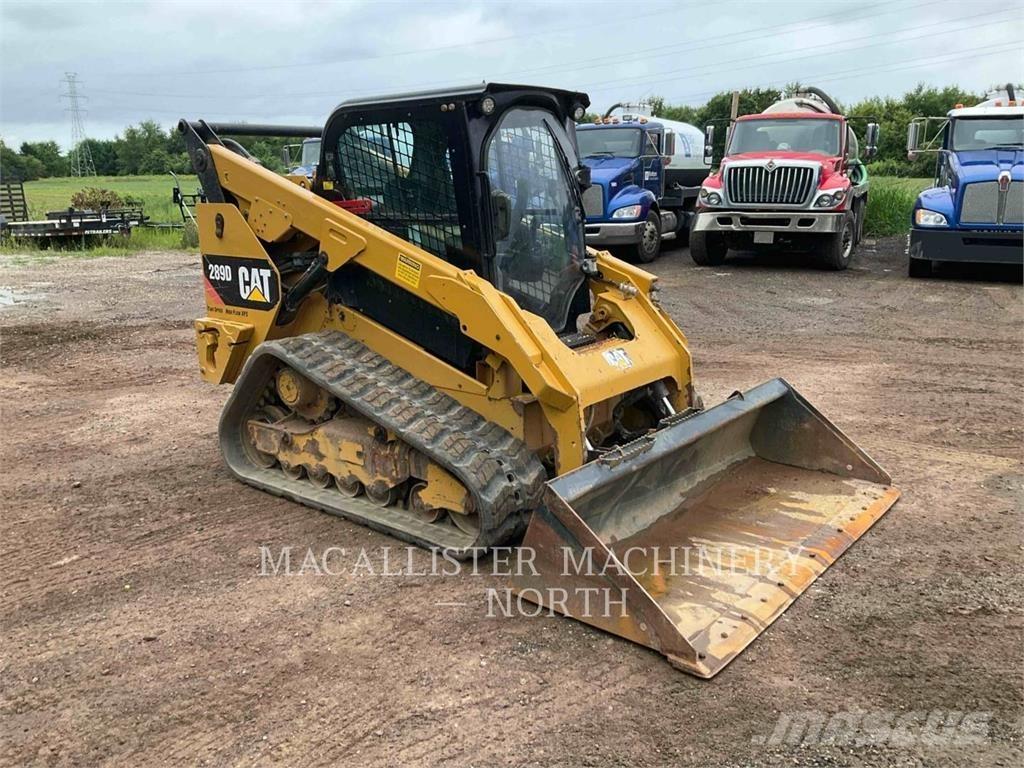 CAT 289D A2HQ Minilæsser - skridstyret