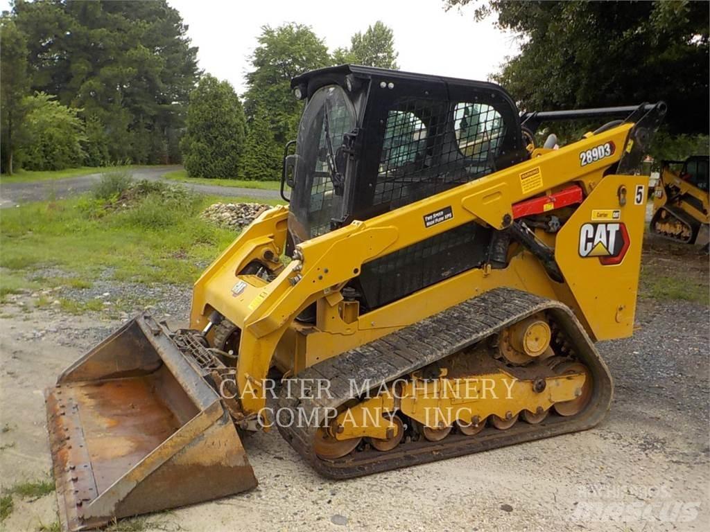 CAT 289D3 Minilæsser - skridstyret
