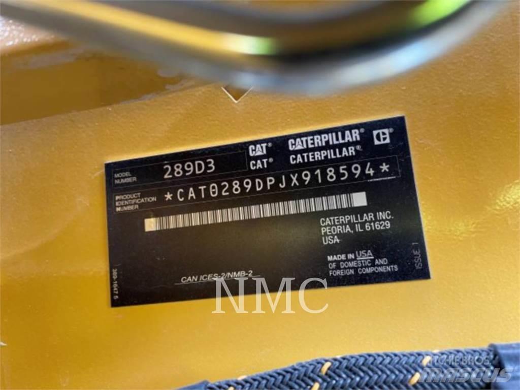 CAT 289D3 Larvebåndslæssere