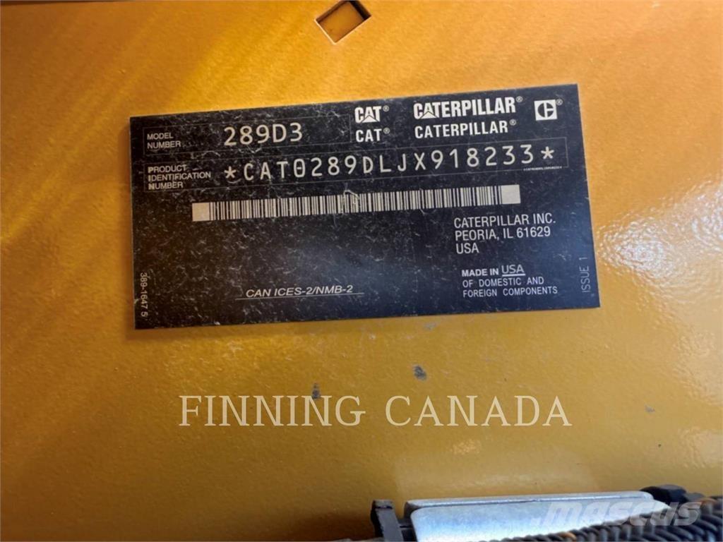 CAT 289D3 Larvebåndslæssere
