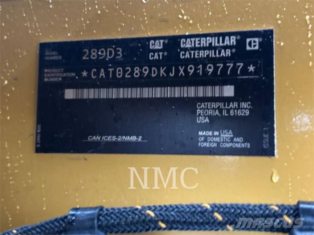 CAT 289D3 Larvebåndslæssere