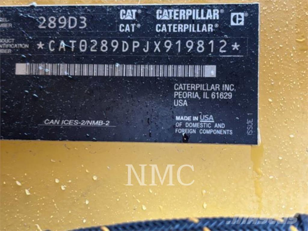 CAT 289D3 Larvebåndslæssere