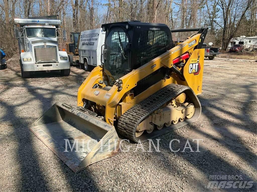 CAT 289D3 AQB Minilæsser - skridstyret