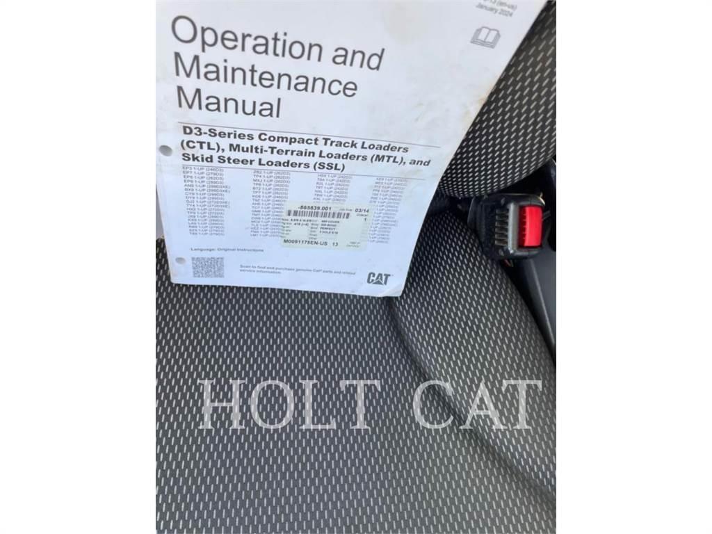 CAT 299D CAB Minilæsser - skridstyret