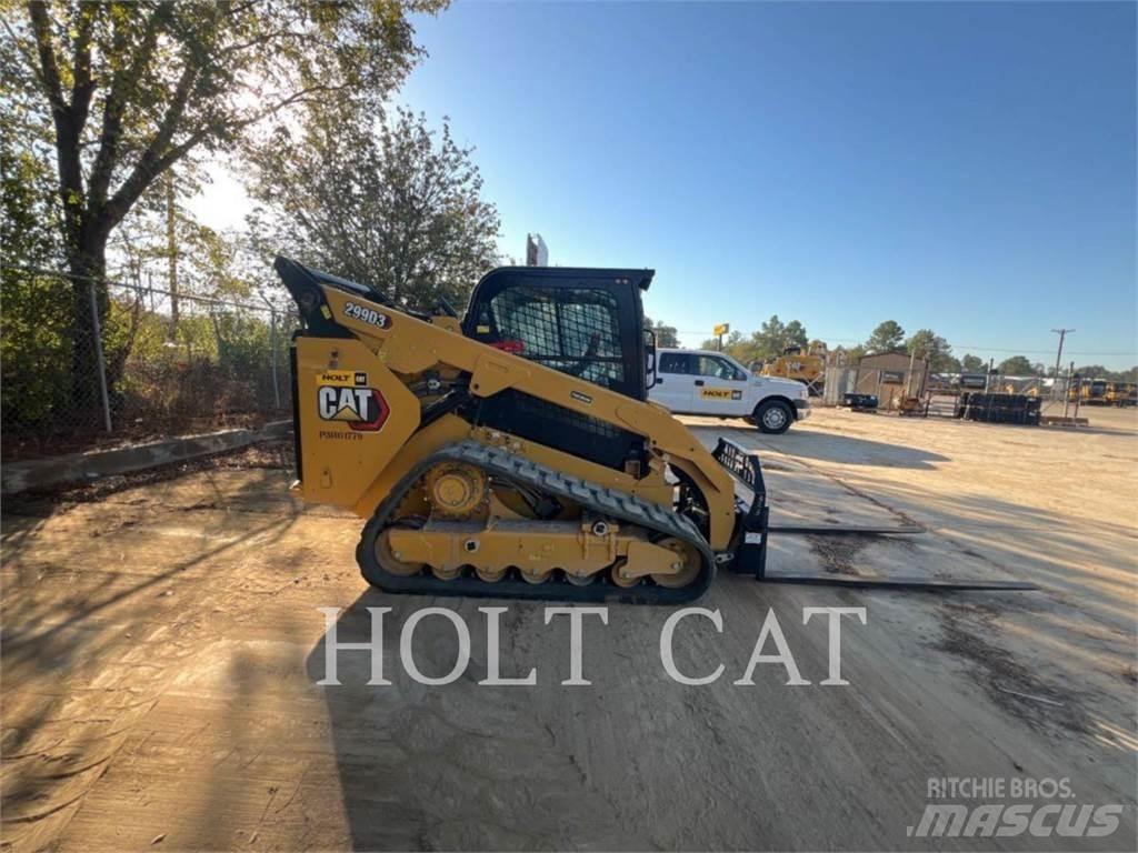CAT 299D CAB Minilæsser - skridstyret