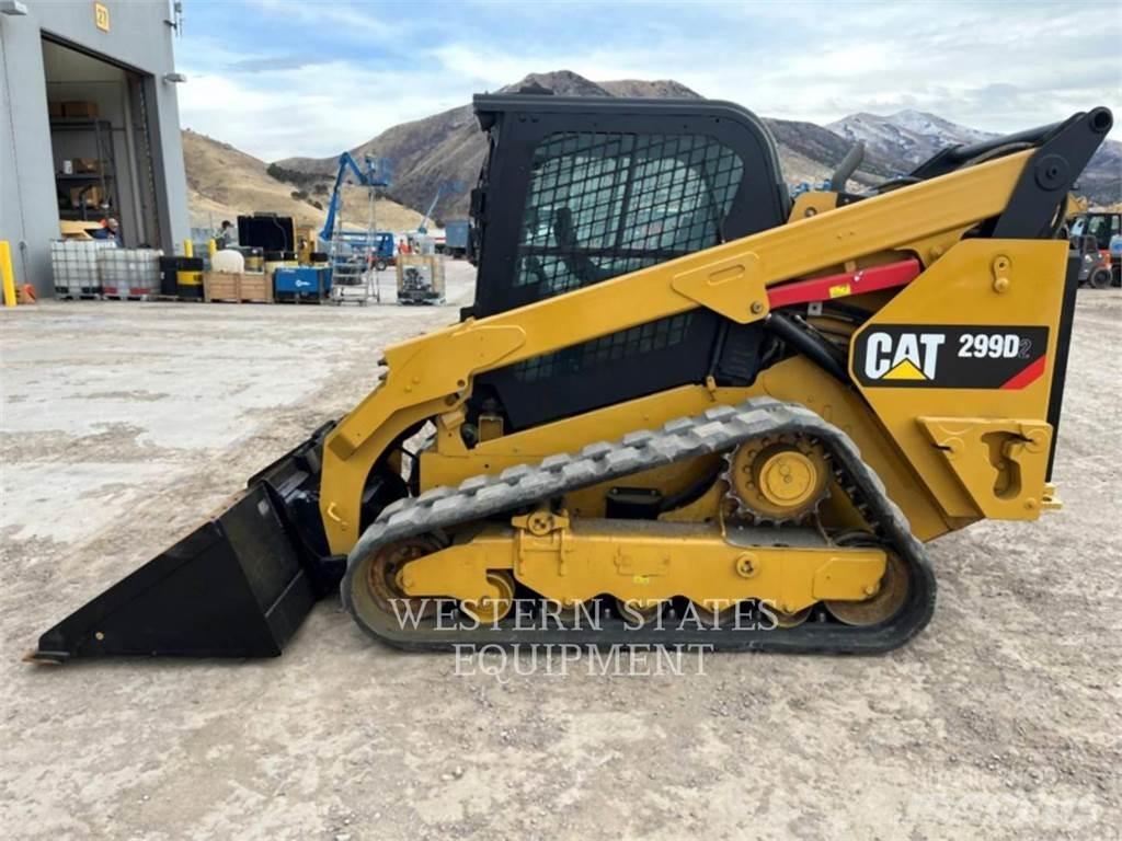 CAT 299D2 Minilæsser - skridstyret