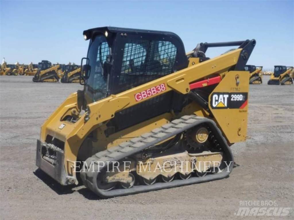 CAT 299D2 CA Minilæsser - skridstyret