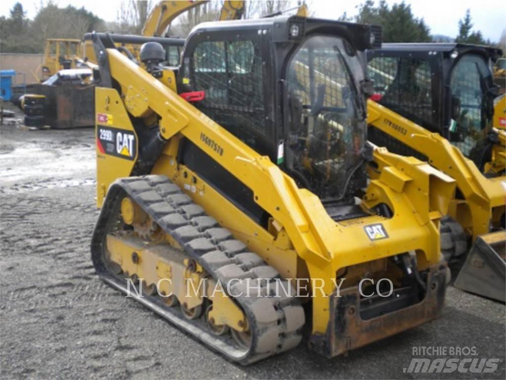 CAT 299D2 XHP Minilæsser - skridstyret