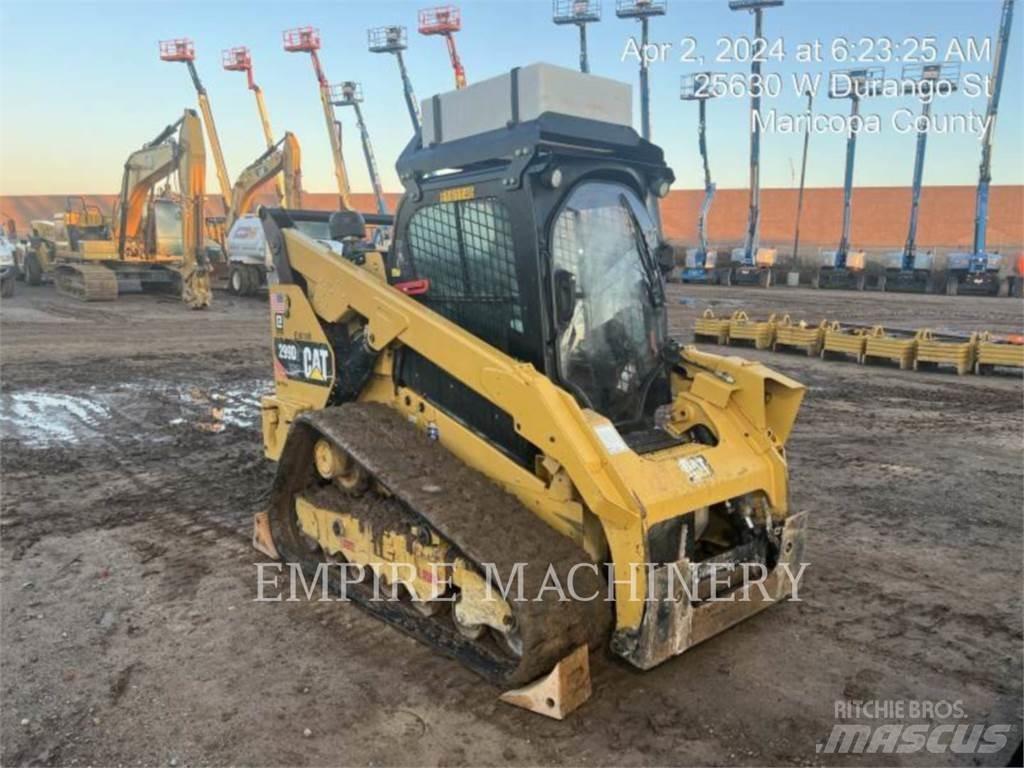 CAT 299D2XHPCA Minilæsser - skridstyret