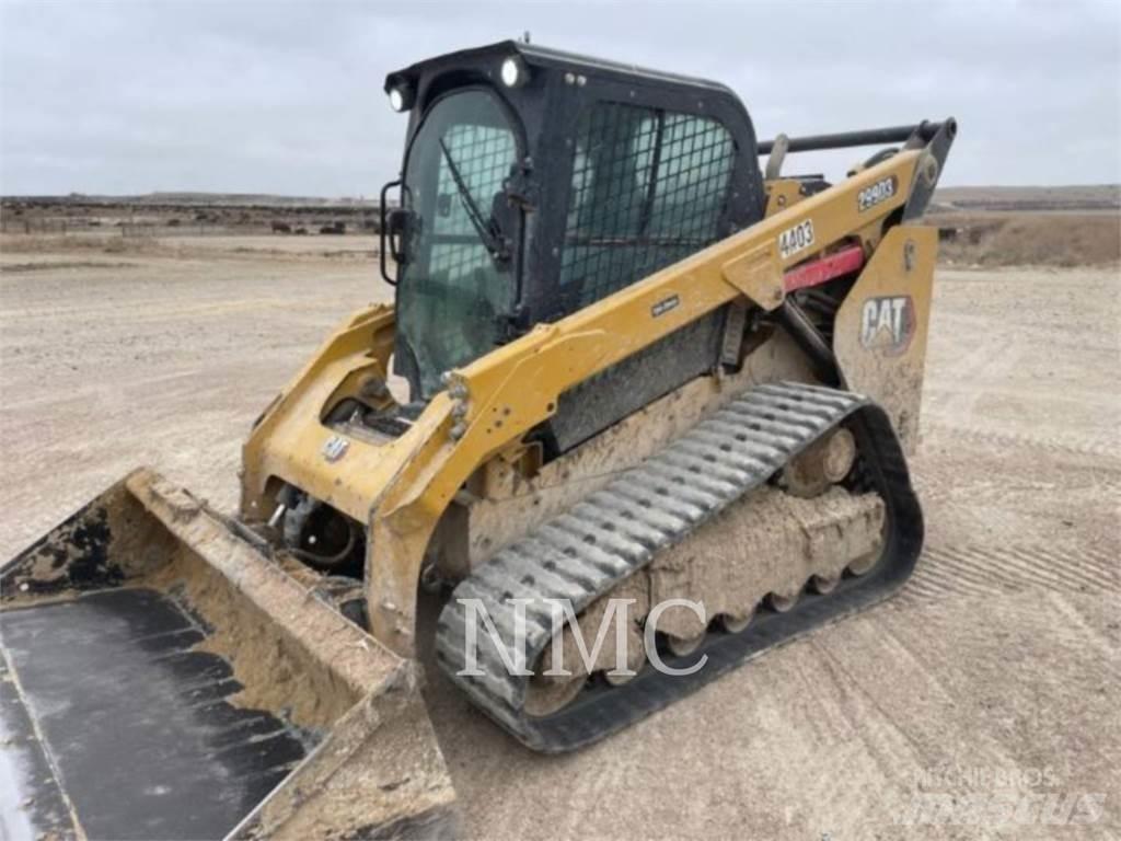 CAT 299D3 Minilæsser - skridstyret