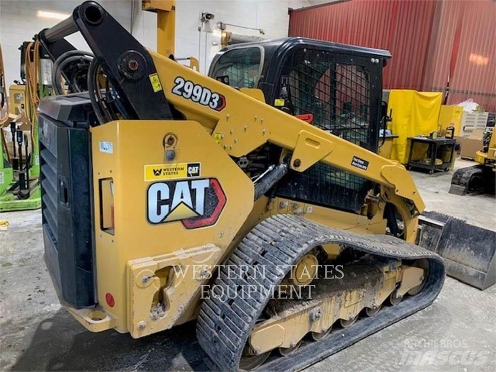 CAT 299D3 Minilæsser - skridstyret