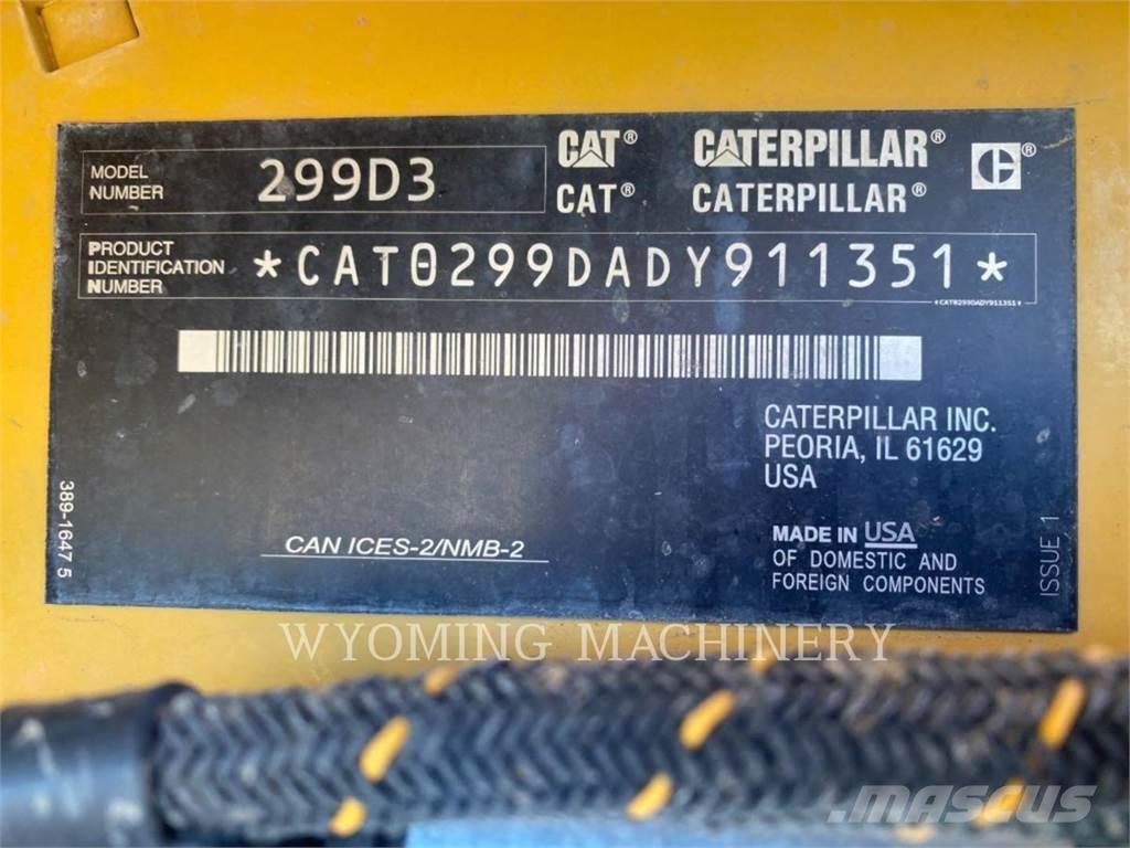 CAT 299D3 Minilæsser - skridstyret