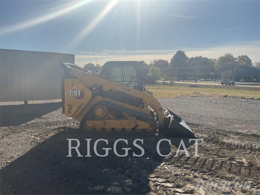 CAT 299D3 Minilæsser - skridstyret