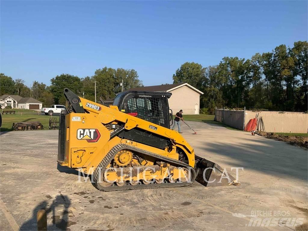 CAT 299D3 AHQB Minilæsser - skridstyret