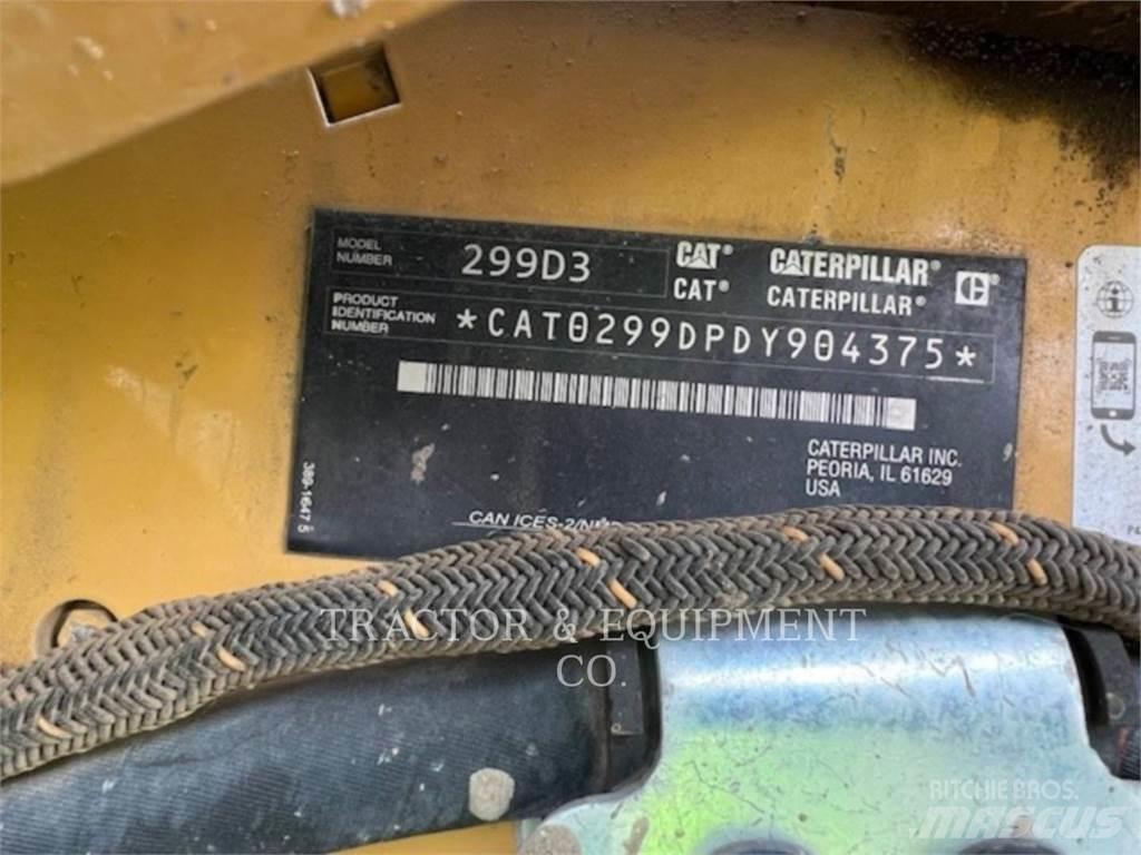 CAT 299D3 H2CB Minilæsser - skridstyret