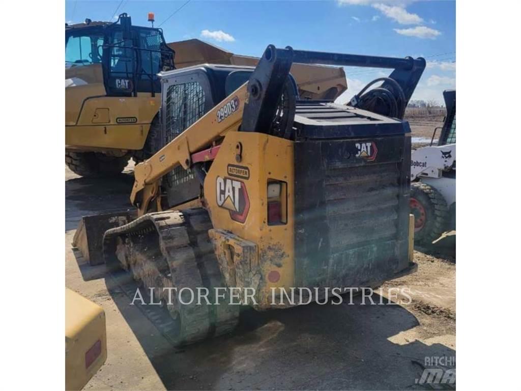 CAT 299D3XE Minilæsser - skridstyret