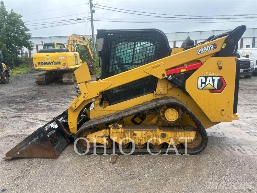 CAT 299D3XE Minilæsser - skridstyret