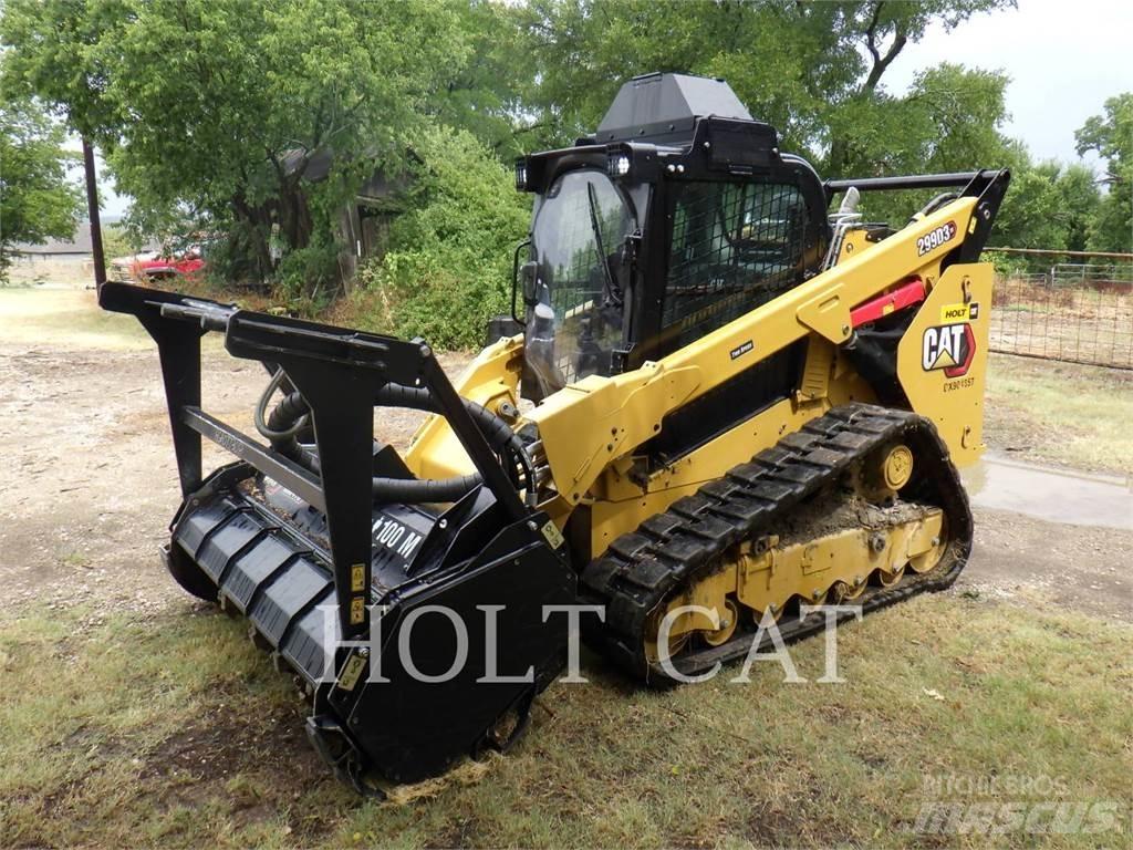 CAT 299D3XE Minilæsser - skridstyret