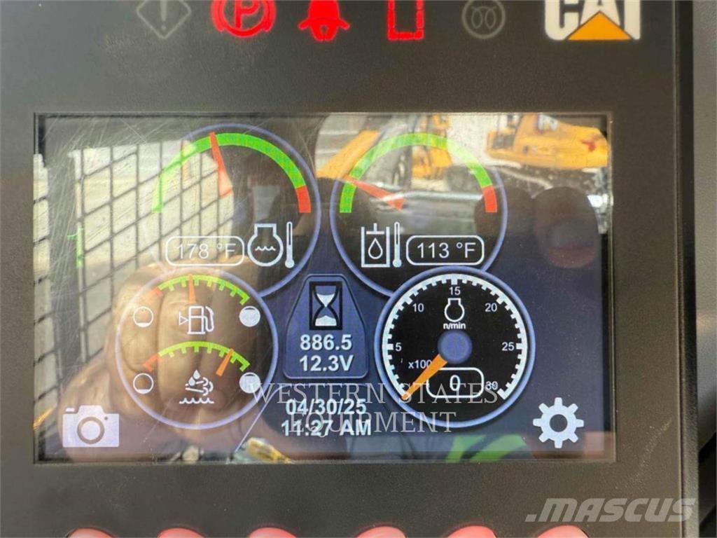 CAT 299D3XE Minilæsser - skridstyret