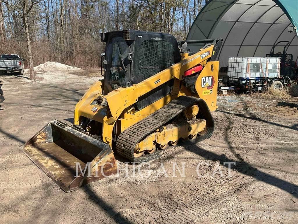 CAT 299D3XE D1AQBR Minilæsser - skridstyret