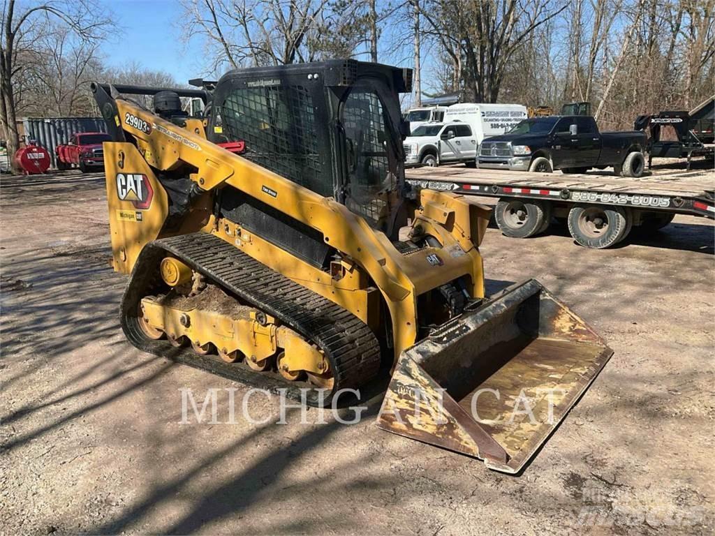 CAT 299D3XE D1AQBR Minilæsser - skridstyret