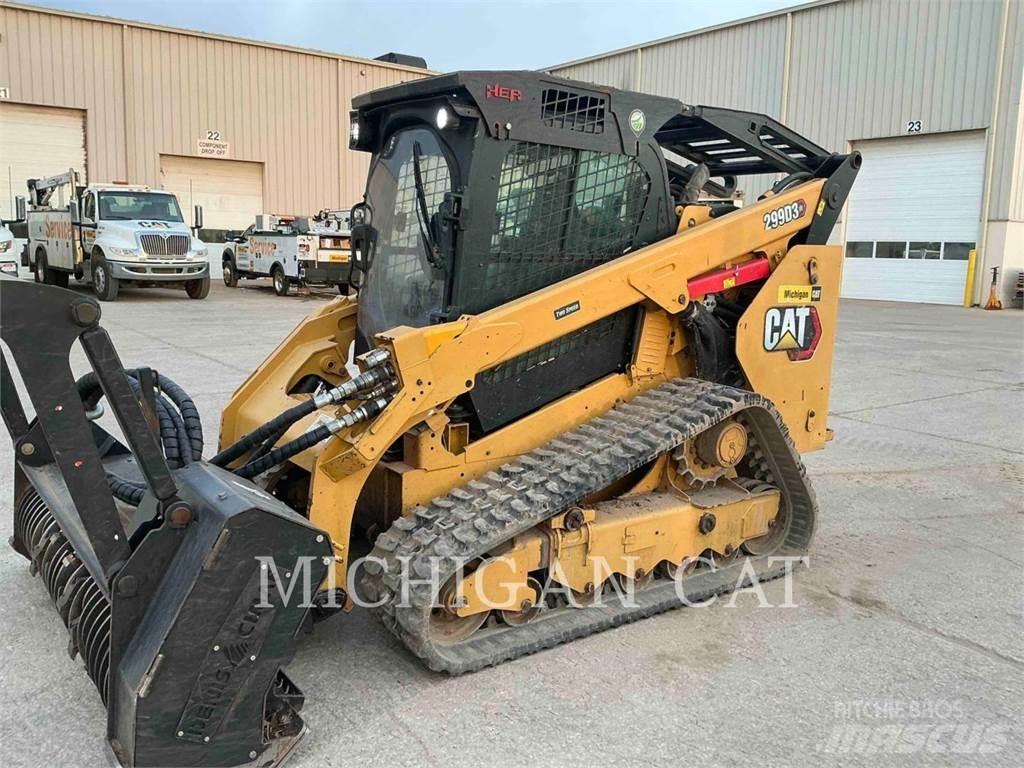 CAT 299D3XE D1AQBR Minilæsser - skridstyret
