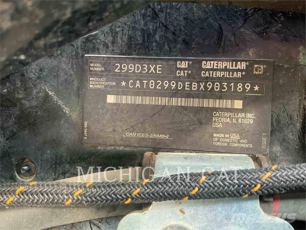 CAT 299D3XE D1AQBR Minilæsser - skridstyret