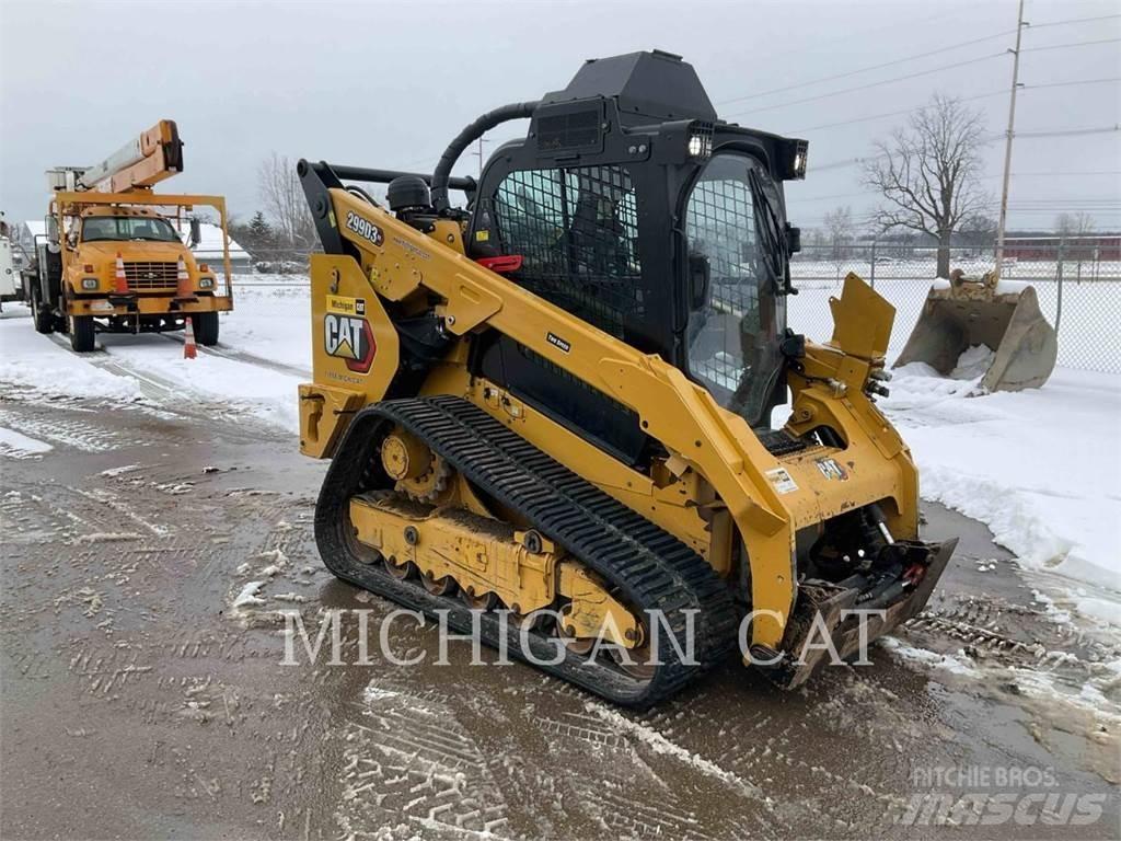 CAT 299D3XE D2AQBR Minilæsser - skridstyret