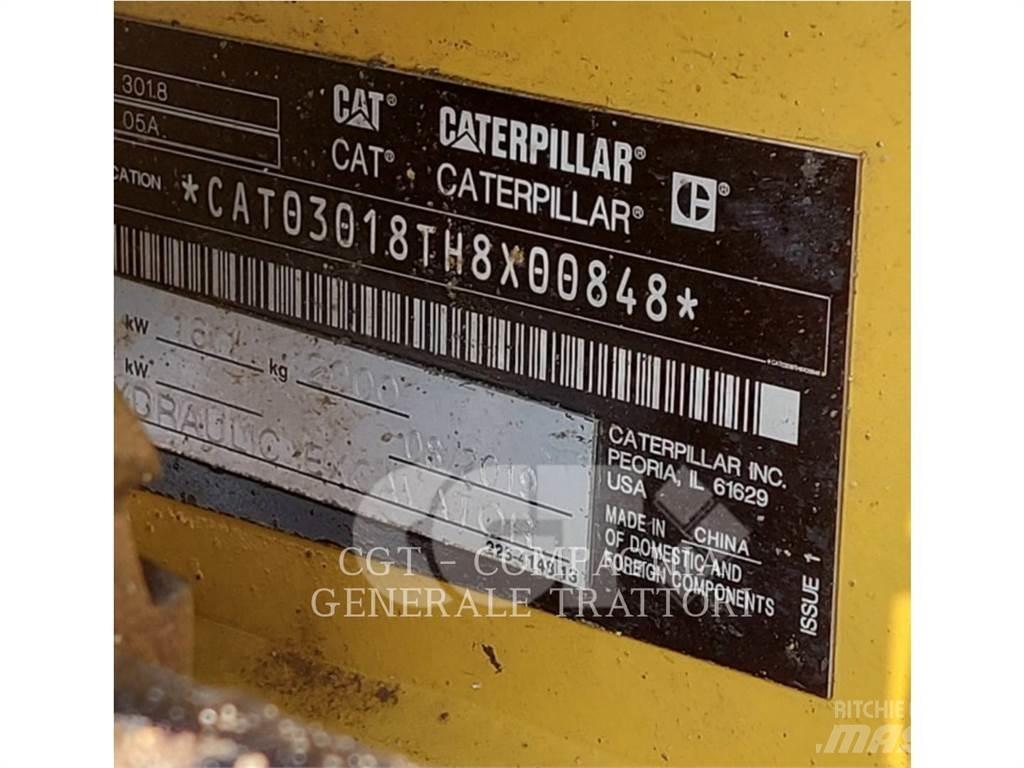 CAT 301.8 Gravemaskiner på larvebånd