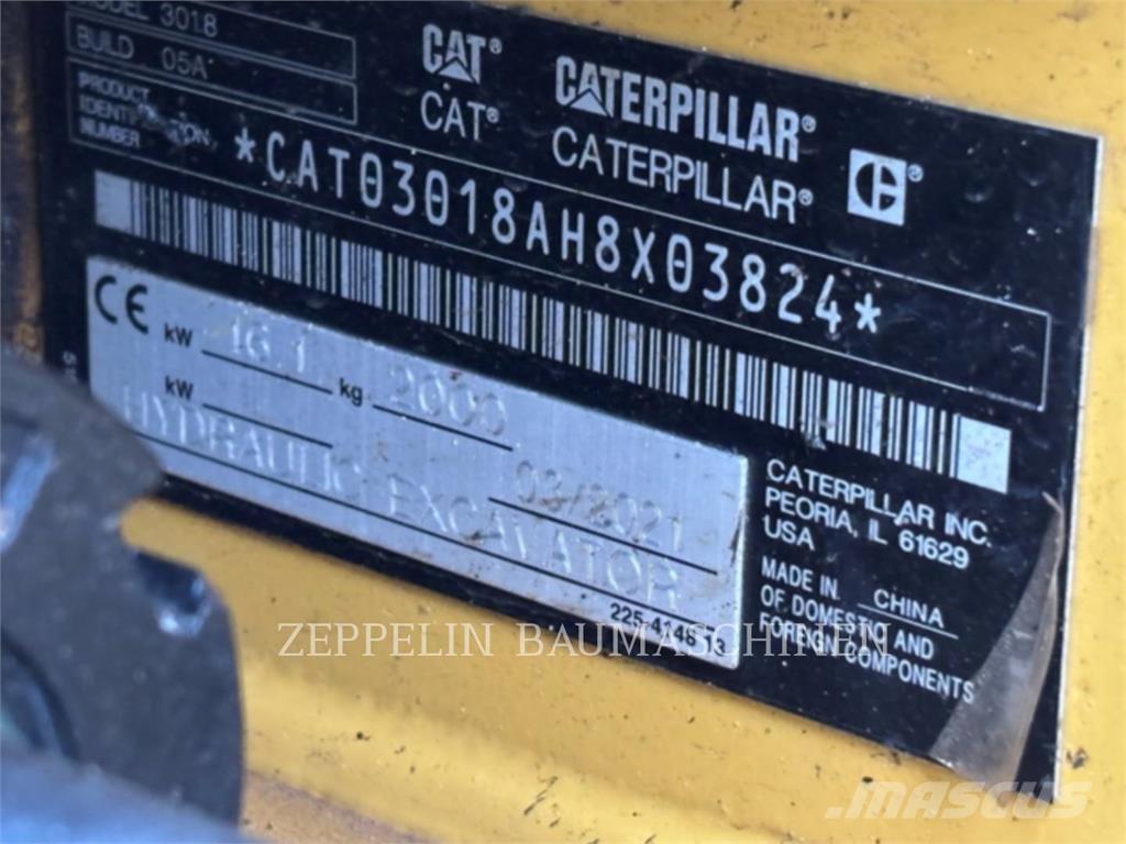 CAT 301.8-05A Gravemaskiner på larvebånd